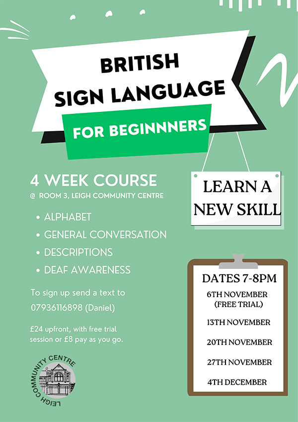 British Sign Language for beginners
